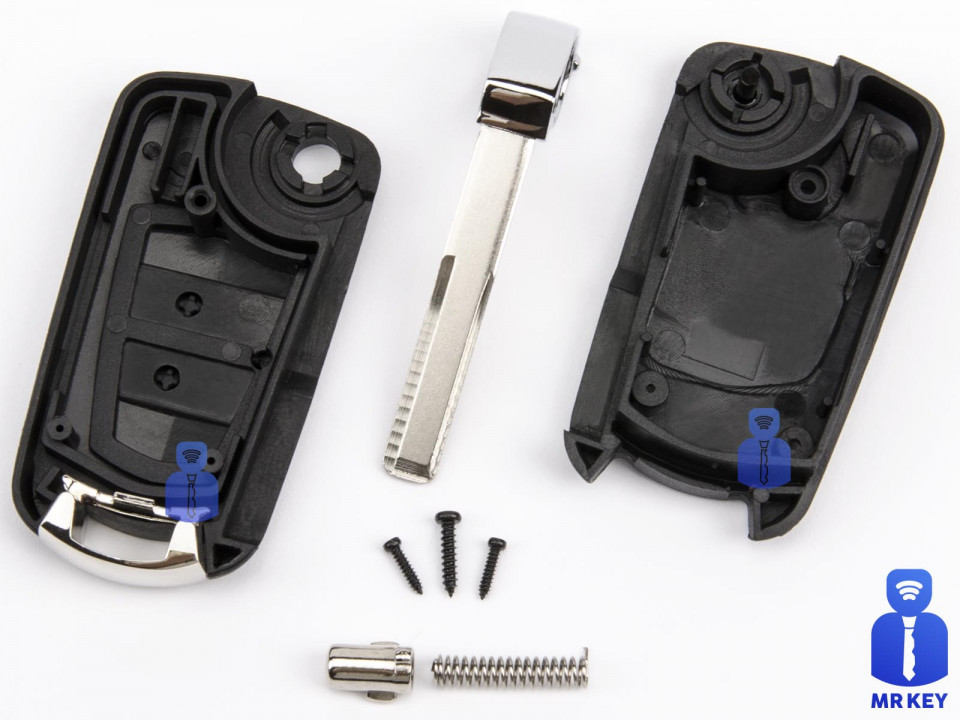 Opel Key Upgrade / Conversion Kit With 2 Buttons