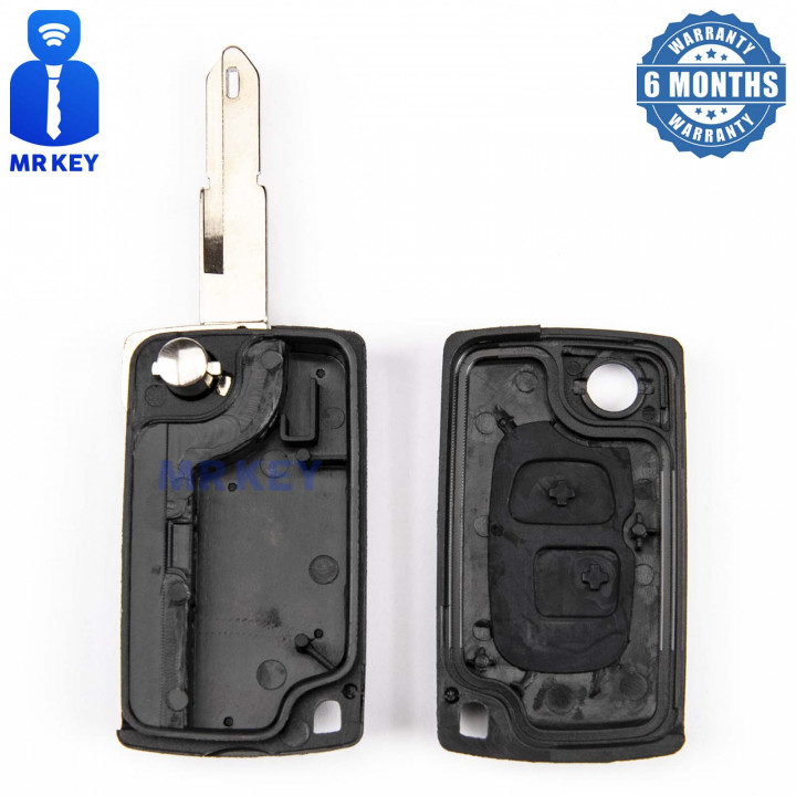 Peugeot Flip Key Conversion Kit With 2 Buttons