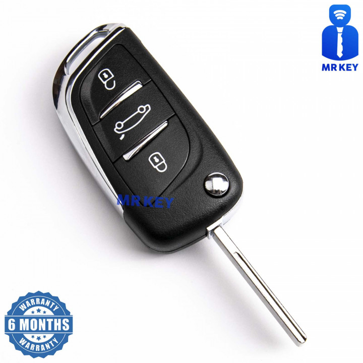 Key Conversion Kit Peugeot With 3 Buttons