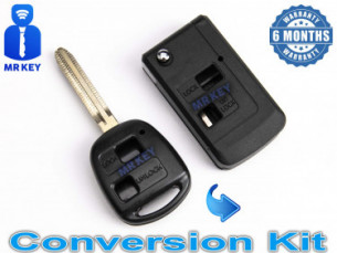 Toyota Key Upgrade / Conversion Kit With 2 Buttons