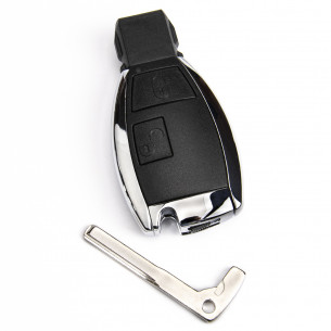 Key Upgrade / Conversion Kit With 2 Buttons for Mercedes