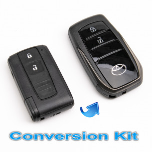 Key Upgrade / Conversion Kit With 2 Buttons for Toyota