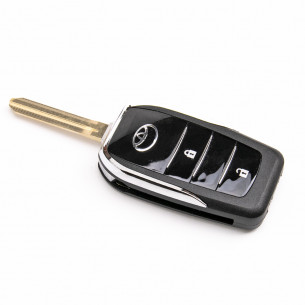 Key Upgrade / Conversion Kit With 2 Buttons for Toyota