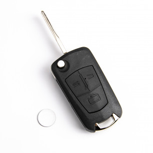 Key Upgrade / Conversion Kit With 3 Buttons for Opel