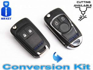 Key Upgrade Kit For Opel with 2 Buttons