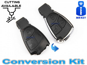 Mercedes Key Upgrade / Conversion Kit With 3 Buttons