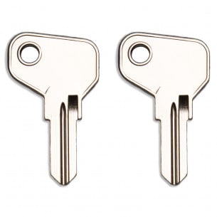 Keya Cruz Llave para Barras techo Portabicicletas K100-K199 Z001-Z100 x2