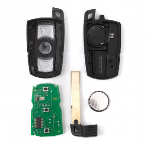 Keyless Remote Control Key for BMW 1 3 5 6 X5 X6 Z4 66129268486 PCF7945 868Mhz - Aftermarket