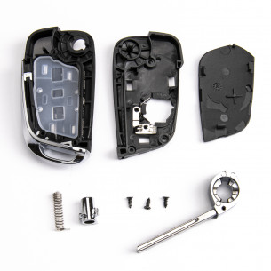 Kit Conversie Cheie Citroen Cu 2 Butoane - Aftermarket