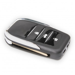 Κιτ μετατροπής κλειδιού για Toyota Corolla Peugeot 108 Citroen C1 με 3 κουμπιά - Aftermarket