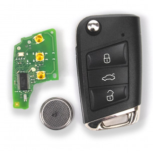 Κλειδί Τηλεχειριστηρίου για VW Golf 5G0959752BB 433Mhz HU66 - Aftermarket