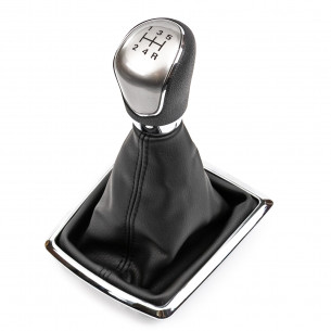 Gear Shift Knob With Boot For Ford Focus II 5 Speed - Aftermarket