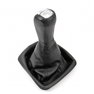 Gear Shift Knob With Boot For Skoda Octavia II 5 Speed - Aftermarket