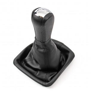 Gear Shift Knob With Boot For Skoda Octavia II 5 Speed - Aftermarket