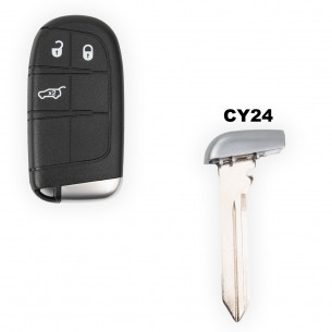 Lama CY24 per Chrysler 300C Dodge Ram Jeep Grand Cherokee Chiave - Aftermarket