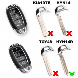 λάμα HYN14R για κλειδιά Hyundai Kia - Aftermarket