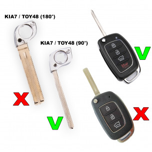 Lama KIA7 per Hyundai Kia Chiave - Aftermarket