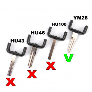Lama YM28 per Opel Chiave - Aftermarket