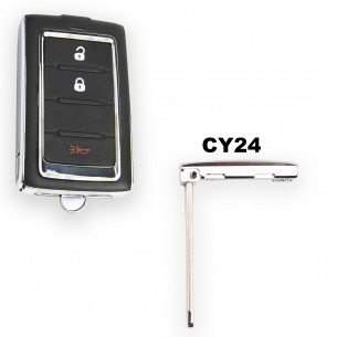 Lame de clé d’urgence CY24 pour Jeep Grand Cherokee Grand Wagoneer clés