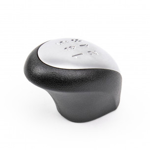 Pommeau De Levier De Vitesse Pour Lancia Ypsilon Y 843 (2003-2011) - Référence 735442310 - Cuir PU, Design Ergonomique