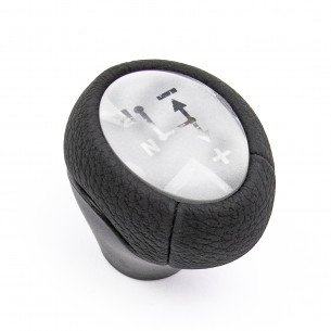 Leather Gear Knob Shift Automatic Lever For Smart - Aftermarket