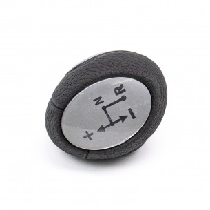 Leather Gear Knob Shift Automatic Lever For Smart - Aftermarket