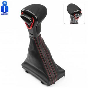 Leather Gear Knob Shift Boot For Audi LHD