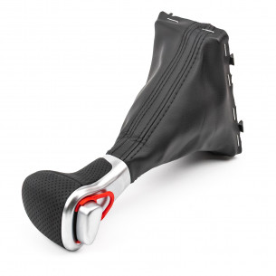 Leather Gear Knob Shift Boot For Audi A3 A4 Q5 LHD