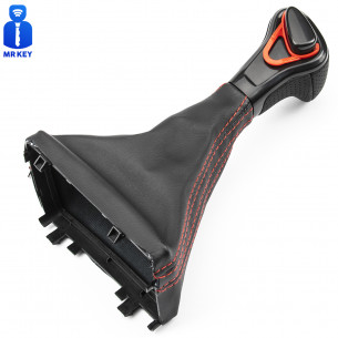 Leather Gear Knob Shift Boot For Audi LHD