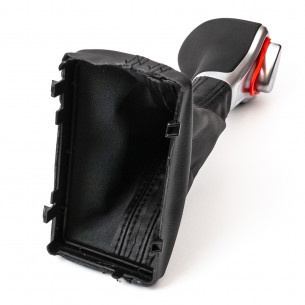 Leather Gear Shift Knob Boot Automatic For Audi - Aftermarket