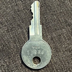 Llave para Ilco Cessna avión barco náutica coche tapón antipánico x2
