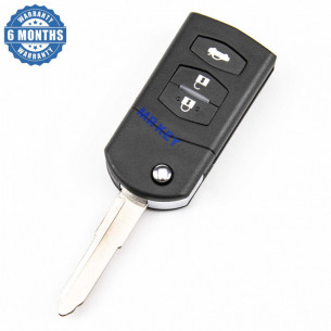 Mazda Flip Car Key GSIF-67-5RYA With Electronics