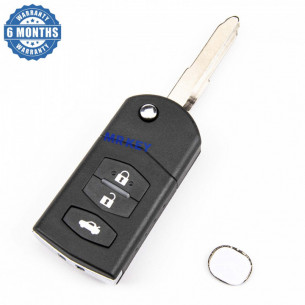 Mazda Flip Car Key GSIF-67-5RYA With Electronics