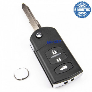 Mazda Flip Car Key GSIF-67-5RYA With Electronics