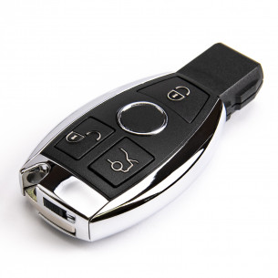 Mercedes Remote Car Key 433Mhz with 3 Buttons and Electronics