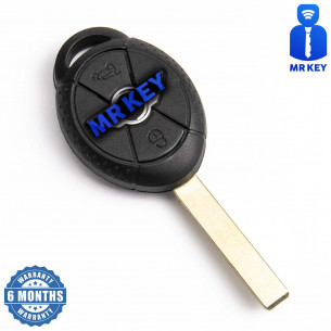 MINI Car Key Shell With 3 Buttons