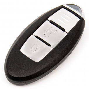 Nissan Cube Juke Leaf Micra Renault Kadjar Note Coque de Clé avec 2 boutons