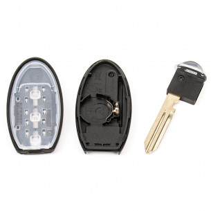 Nissan Murano Leaf Pathfinder Altima Qashqai Carcasă cheie cu 3 butoane
