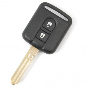 Custodia In Silicone TPU Per Chiave Auto Nissan Con Portachiavi - Adatta Per Qashqai J11, Micra K14, Pulsar, X-Trail T32, Juke (Colore Verde Con Dettaglio Oro)