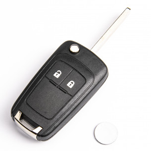 Opel Remote Flip Car Key 95507074 With Electronics