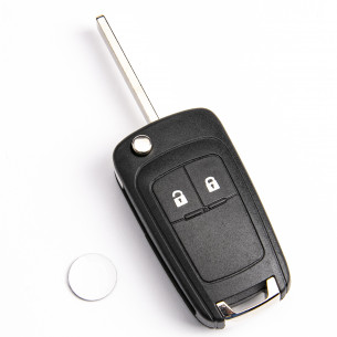 Opel Remote Flip Car Key 95507074 With Electronics