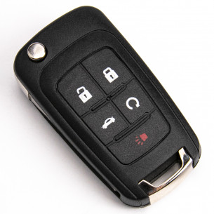 Opel Flip Key Case With 5 Buttons