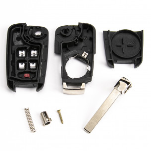 Opel Flip Key Case With 5 Buttons