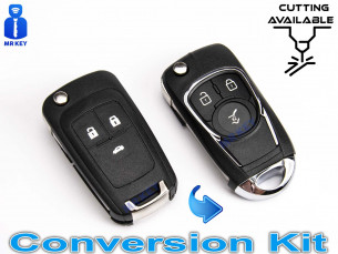 Opel Key Conversion Kit With 3 Buttons