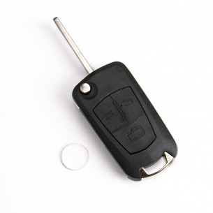 Opel Key Upgrade / Conversion Kit With 3 Buttons