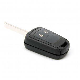 Coque de Clé avec 2 Boutons pour Opel - Aftermarket