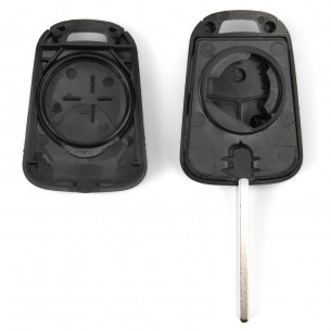 Coque de Clé avec 2 Boutons pour Opel - Aftermarket