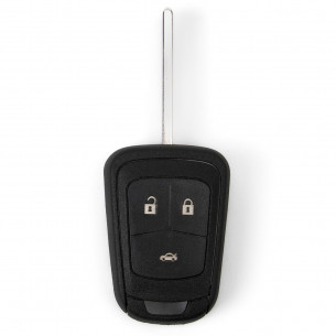 Opel Coque de Clé avec 3 Boutons - Aftermarket