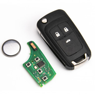 Opel Remote Flip Key 13500234 with Electronics