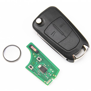 Opel Remote Flip Car Key 93178494 With Electronics